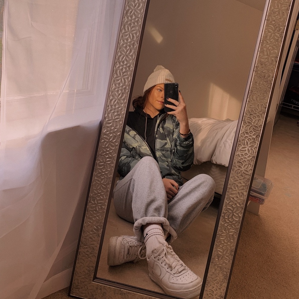 Camo Puffer Jacket